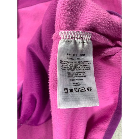 Columbia Fleece 4 Snap Midweight Pullover (Women's Large) Purple - Picture 10 of 13